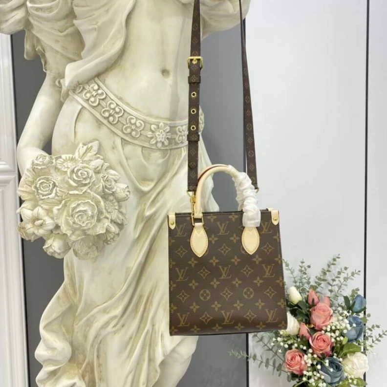 Mythick ru Strap Dro Louis Vuitton Monogram Sac Plat BB