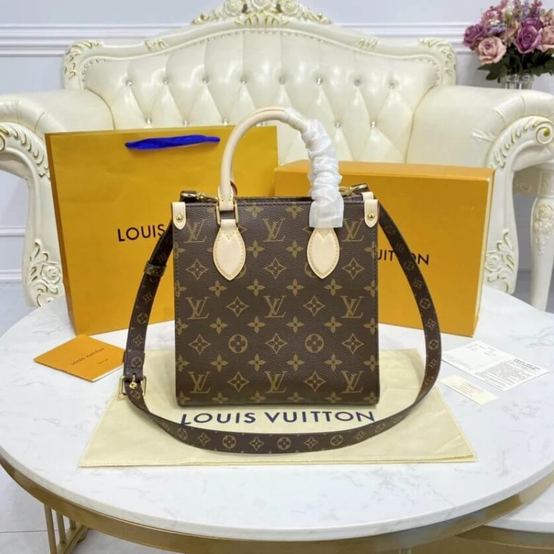 Mythick ru Strap Dro Louis Vuitton Monogram Sac Plat BB