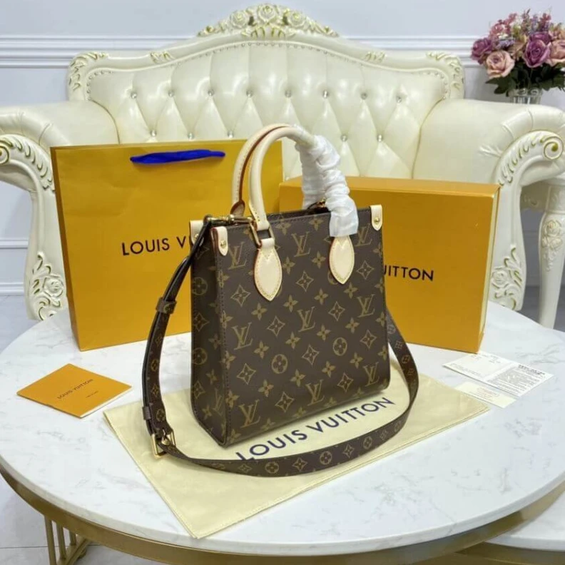 Mythick ru Strap Dro Louis Vuitton Monogram Sac Plat BB