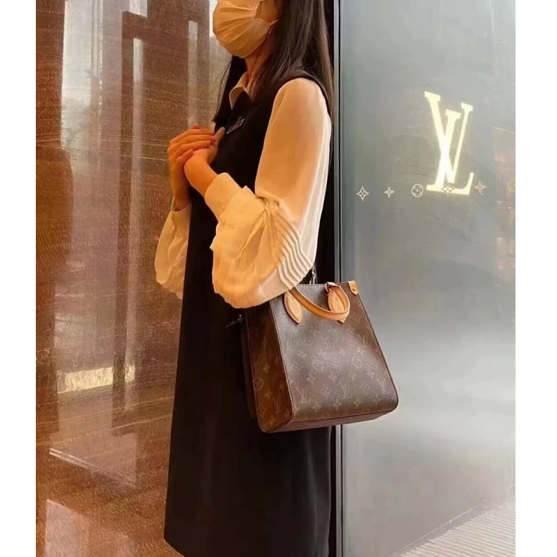 Mythick ru Strap Dro Louis Vuitton Monogram Sac Plat BB