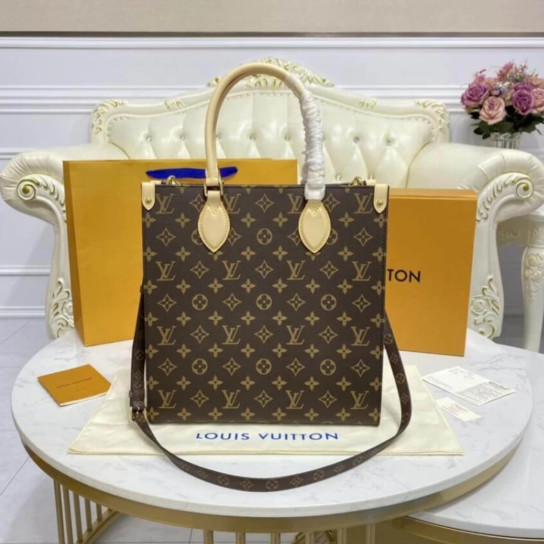 Replica bags Louis Vuitton Monogram Sac Plat Petit