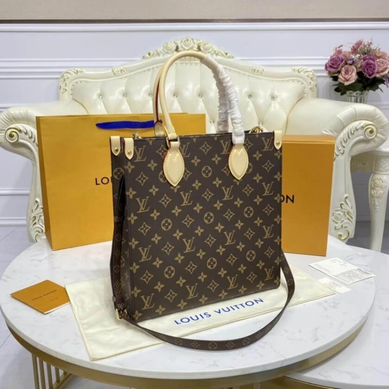 Replica bags Louis Vuitton Monogram Sac Plat Petit