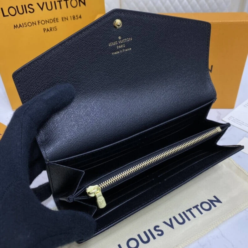 Replica bag Outside f Louis Vuitton Monogram Sarah Wallet