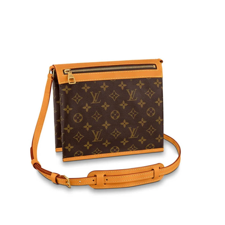 22 x 4 x Louis Vuitton Monogram Saumur Messenger PM