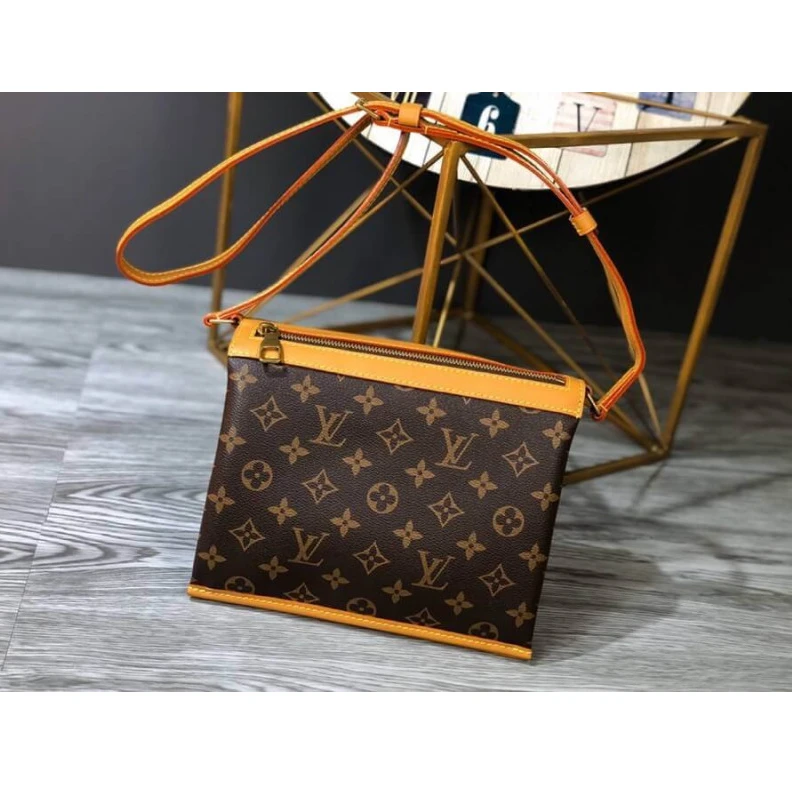 Replica bags lv 22 x 4 x Louis Vuitton Monogram Saumur Messenger PM