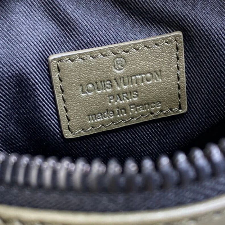 Replica bags Toneonton Louis Vuitton Monogram Seal Cowhide Leather Keepall XS Khaki