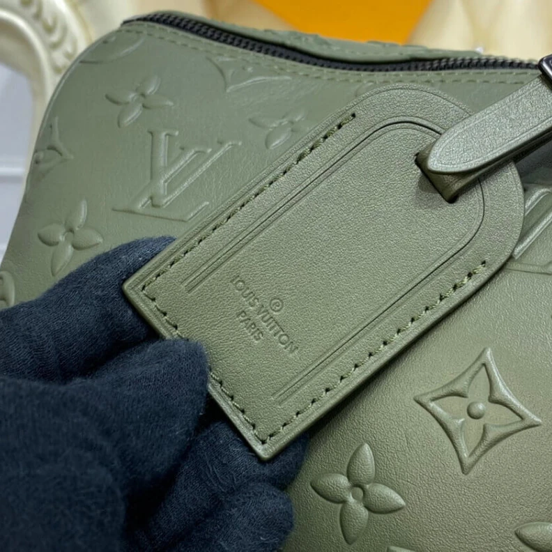 Mythick.ru 50 x 29 x Louis Vuitton Monogram Seal Keepall Bandoulière 50 Green