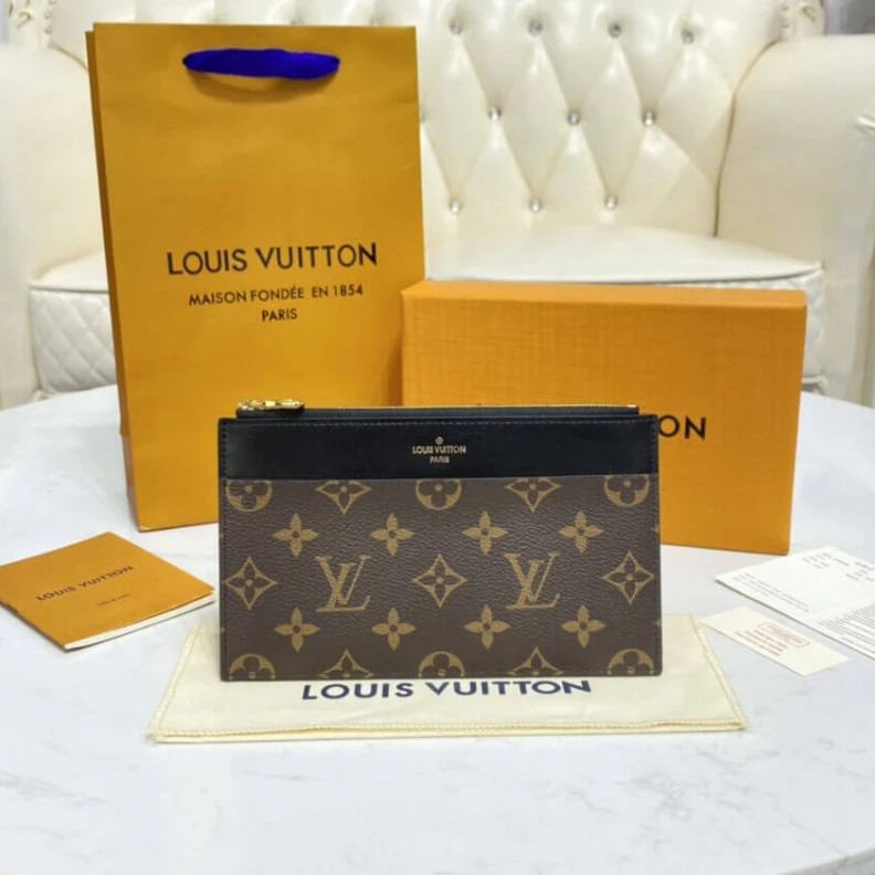 Lv belts replica 20 x 11 x Louis Vuitton Monogram Slim Purse