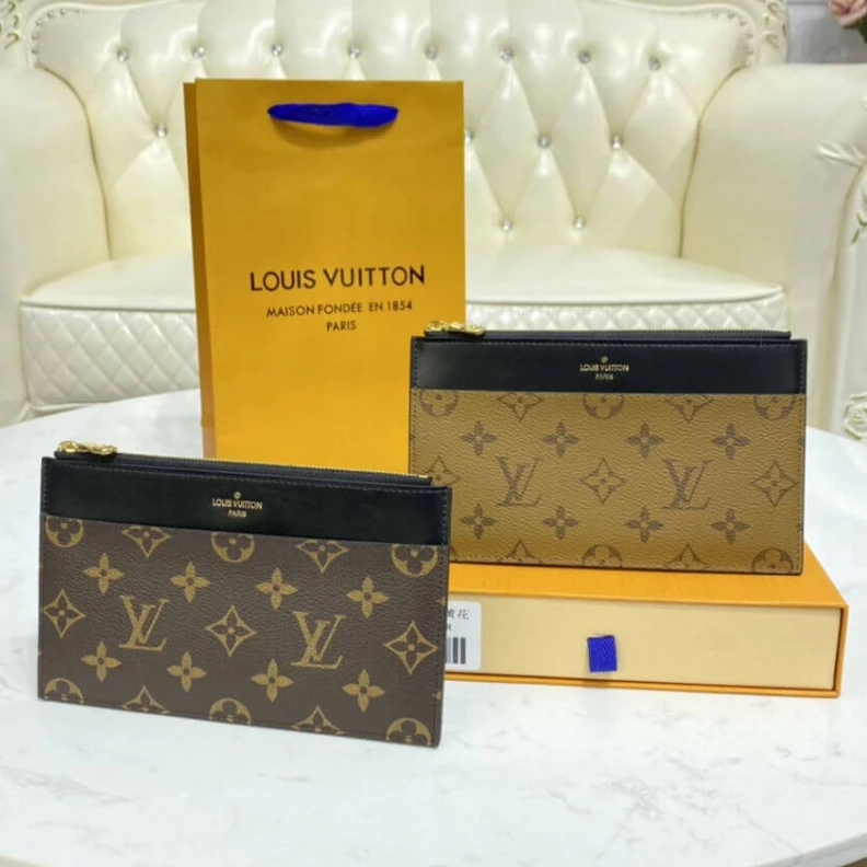 Lv belts replica 20 x 11 x Louis Vuitton Monogram Slim Purse