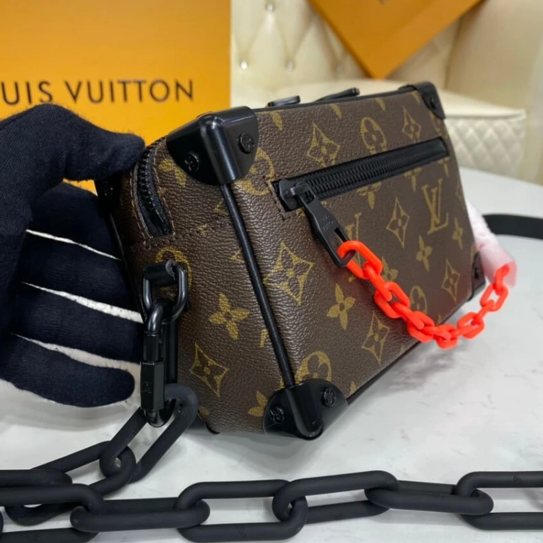 Replica bag Strap Dro Louis Vuitton Monogram Solar Ray Mini Soft Trunk