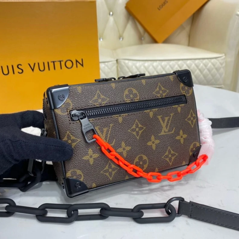 Replica bag Strap Dro Louis Vuitton Monogram Solar Ray Mini Soft Trunk