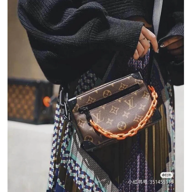 Replica bag Strap Dro Louis Vuitton Monogram Solar Ray Mini Soft Trunk