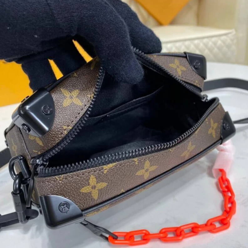 Replica bag Strap Dro Louis Vuitton Monogram Solar Ray Mini Soft Trunk