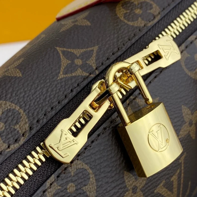 Louis vuitton locations Textile l Louis Vuitton Monogram Speedy Bandouliere 20 Black