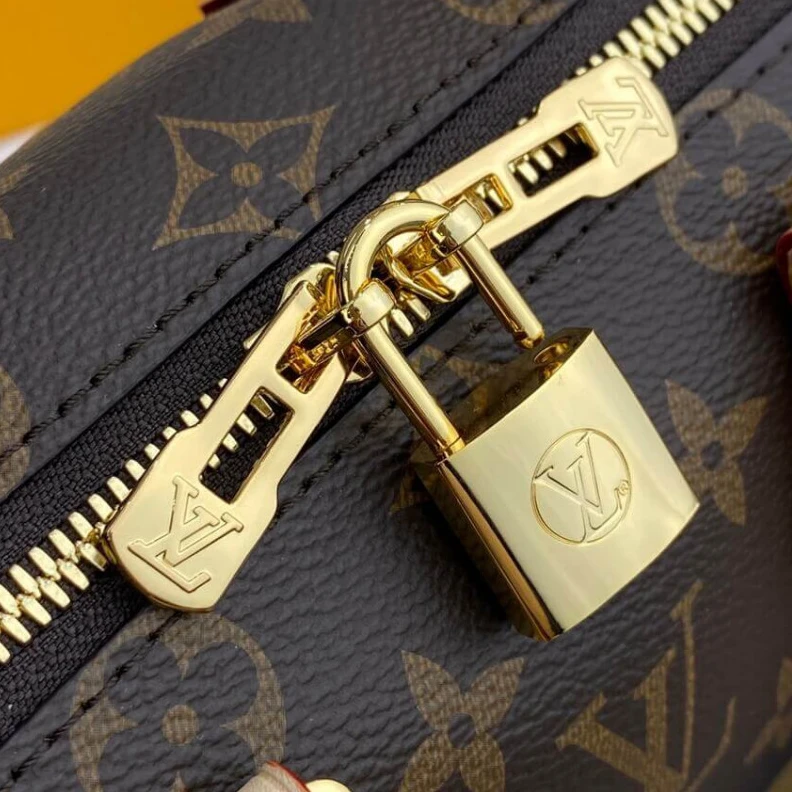 Replica bags Louis Vuitton Monogram Speedy Bandouliere 20 Fuchsia