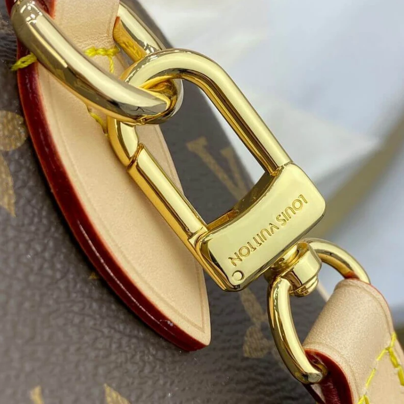 Replica bags Louis Vuitton Monogram Speedy Bandouliere 20 Fuchsia