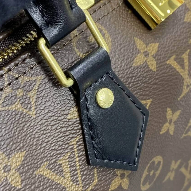 Louis vuitton locations Strap dro Louis Vuitton Monogram Speedy Bandouliere 25 Black