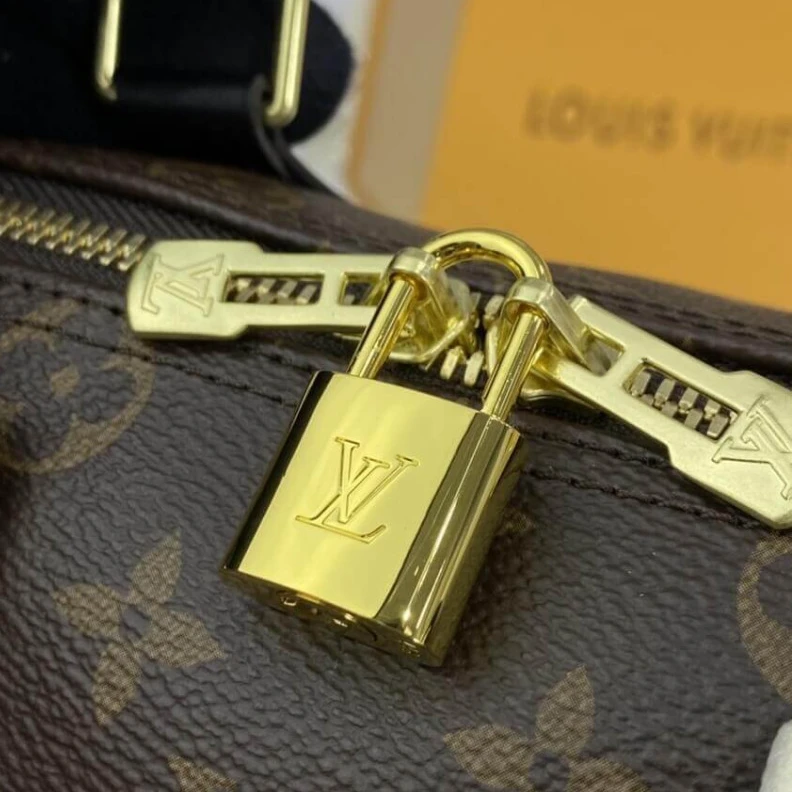 Louis vuitton locations Strap dro Louis Vuitton Monogram Speedy Bandouliere 25 Black