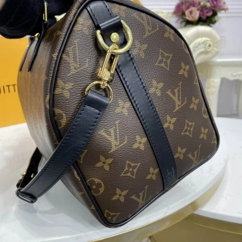 Mythick ru Textile l LV Monogram Speedy Bandouliere 30 Black