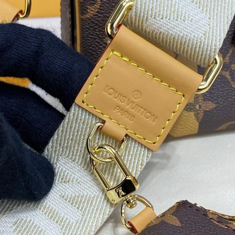 Mythick.ru ® Louis Vuitton Monogram Stripes Brown Trio Messenger