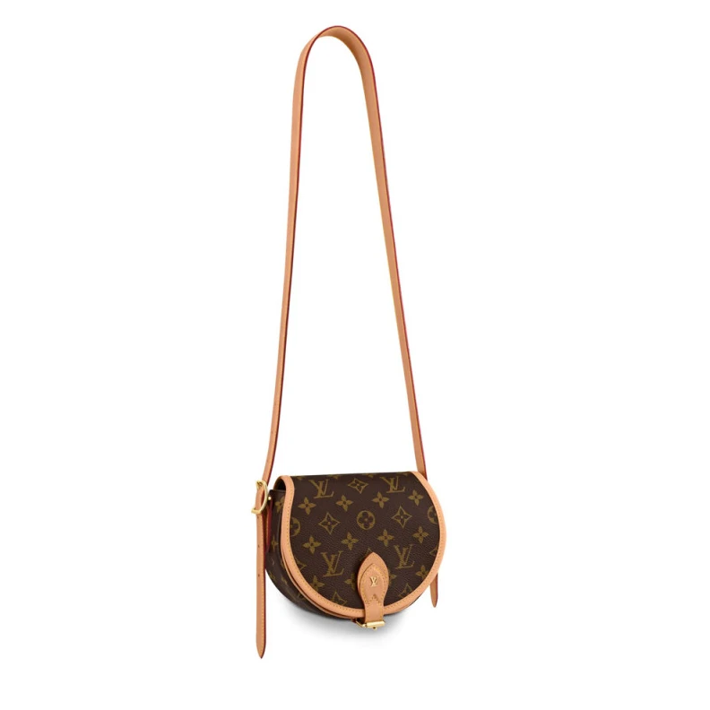 Natural c LV Monogram Tambourin
