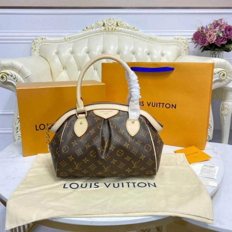 Goldtone LV Monogram Tivoli PM