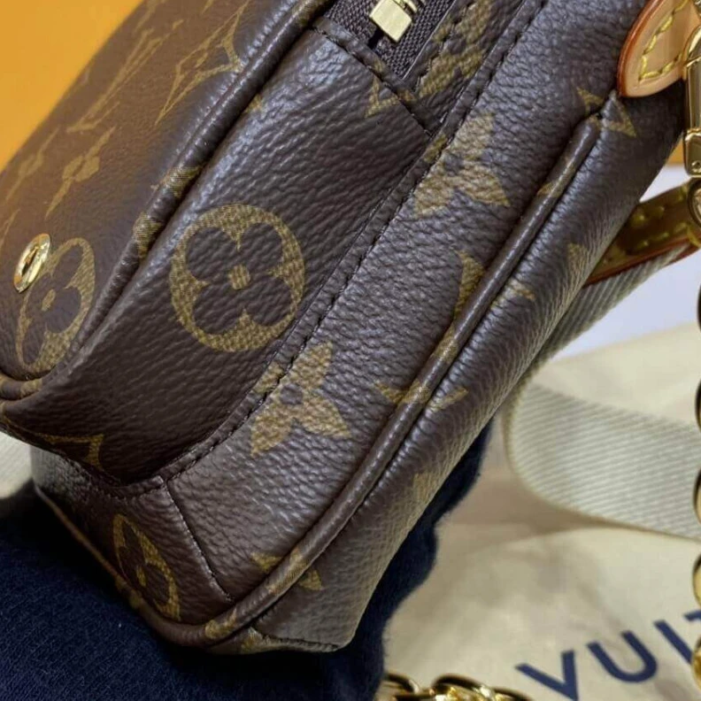 Replica bags Chain: Re Louis Vuitton Monogram Utility Phone Sleeve M80746