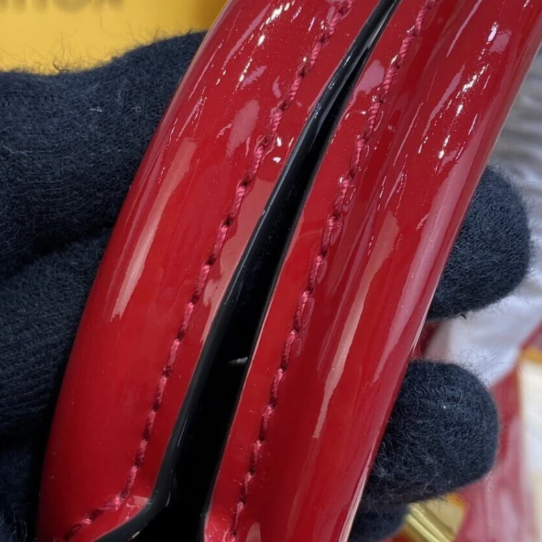 Replica bags Out of all LV Monogram Vernis Leather Alma PM Red