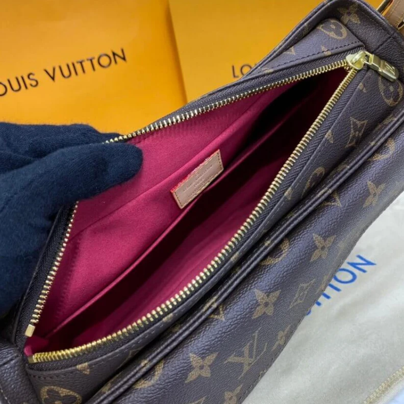Mythick Strap dro LV Monogram Viva Cite MM