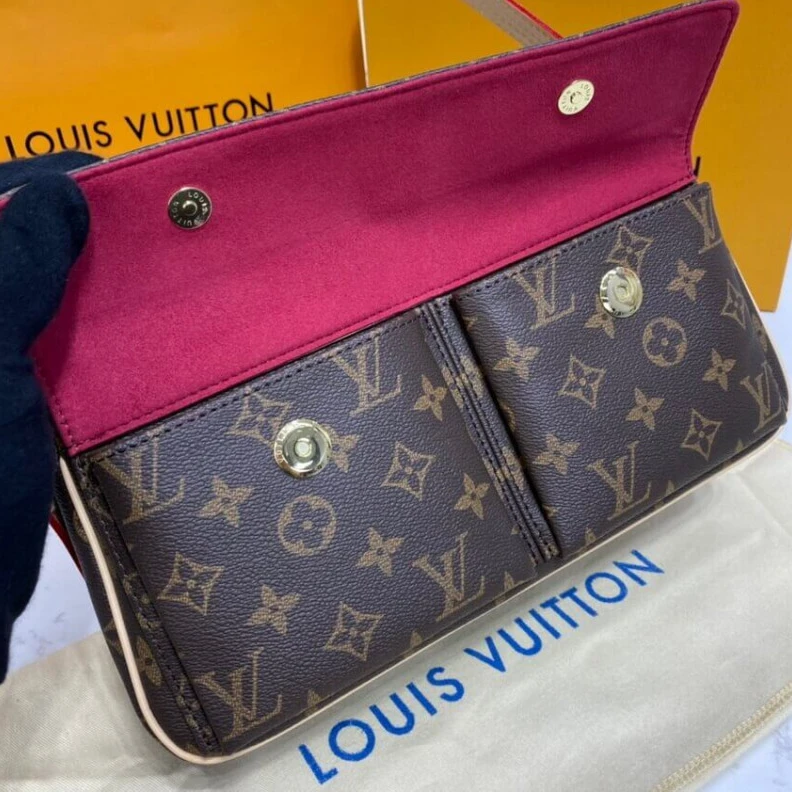 Mythick Strap dro LV Monogram Viva Cite MM