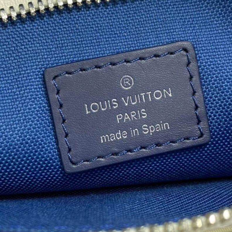 Replica bags lv Flat remo Louis Vuitton Monogram Watercolor Blue New Tote GM