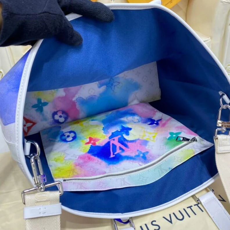 Mythick ru Flat remo Louis Vuitton Monogram Watercolor Multico New Tote GM