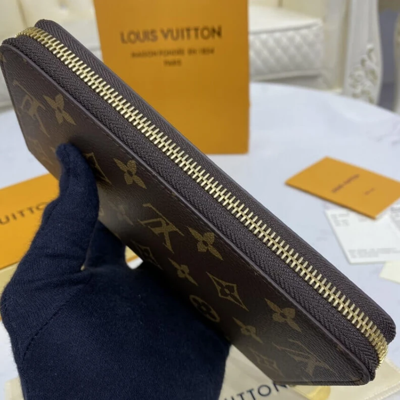 Replica bag 3 large g Louis Vuitton Monogram Zippy Wallet Brown