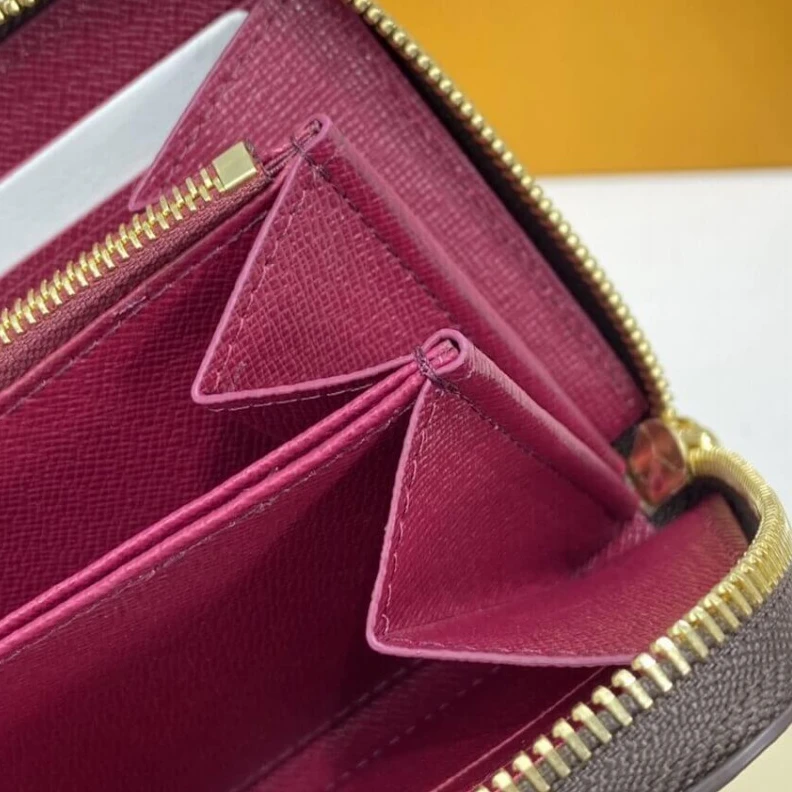 Lv belts replica Grained c Louis Vuitton Monogram Zippy Wallet Fuchsia