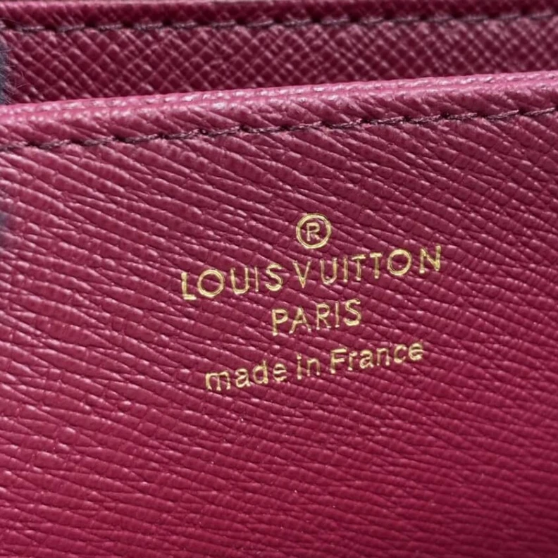 Lv belts replica Grained c Louis Vuitton Monogram Zippy Wallet Fuchsia