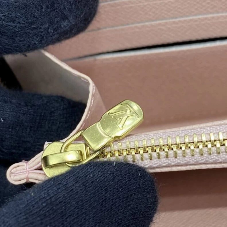 Mythick.ru 19.5 x 10 Louis Vuitton Monogram Zippy Wallet Pink