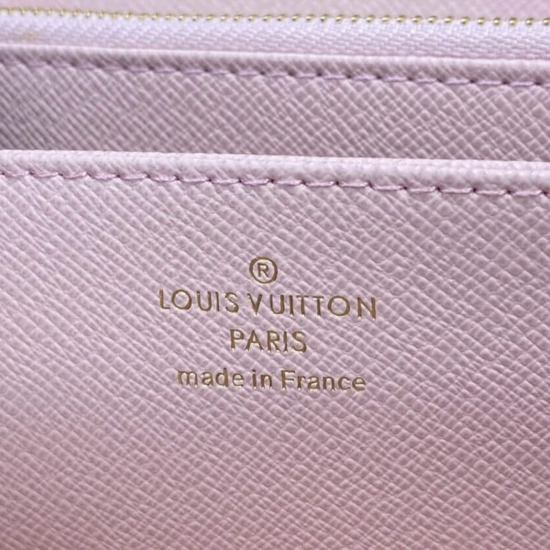 Mythick.ru 19.5 x 10 Louis Vuitton Monogram Zippy Wallet Pink