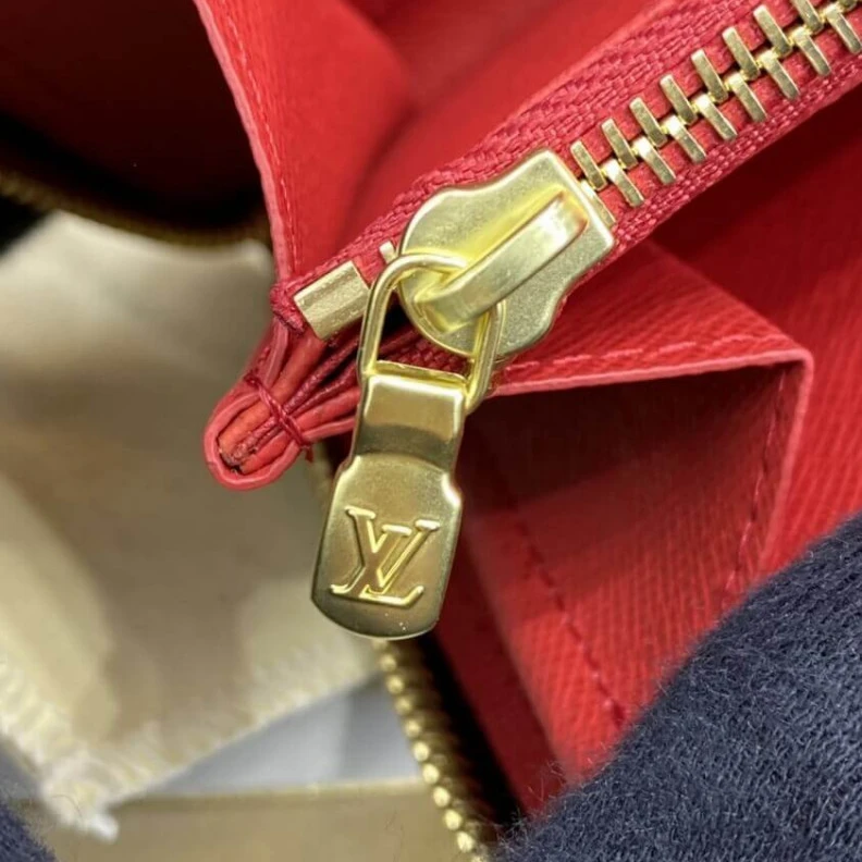 Replica bags lv 12 card s Louis Vuitton Monogram Zippy Wallet Red