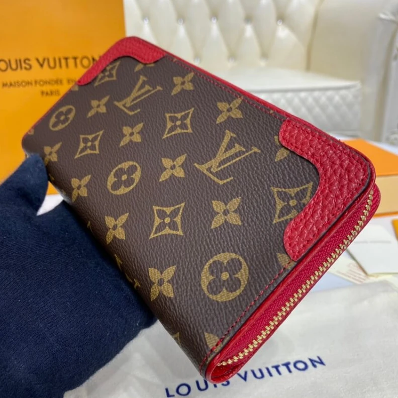 Mythick.ru Calfleath Louis Vuitton Monogram Zippy Wallet Retiro