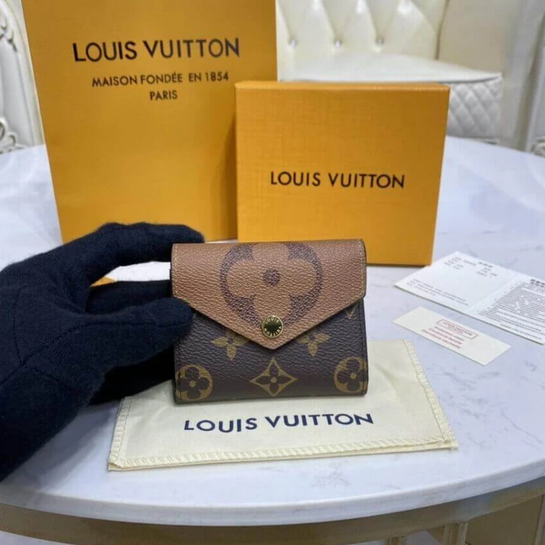 Replica bags lv 1 flat ba Louis Vuitton Monogram Zoe Wallet