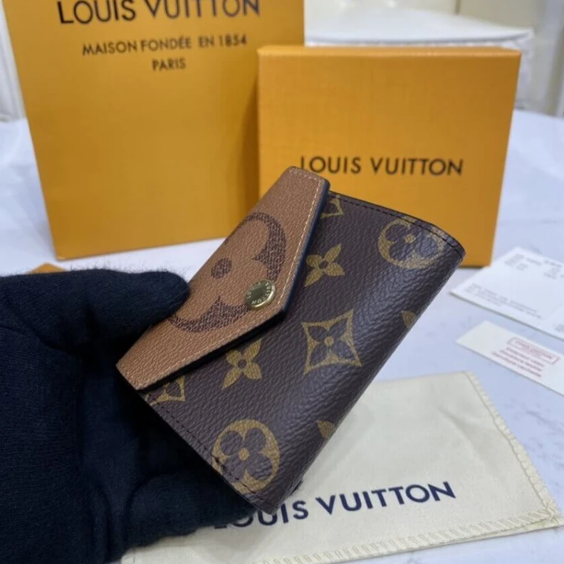 Replica bags lv 1 flat ba Louis Vuitton Monogram Zoe Wallet