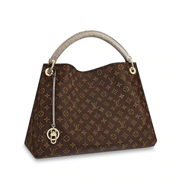 4 protect LV Monogram and Python Handle Artsy MM
