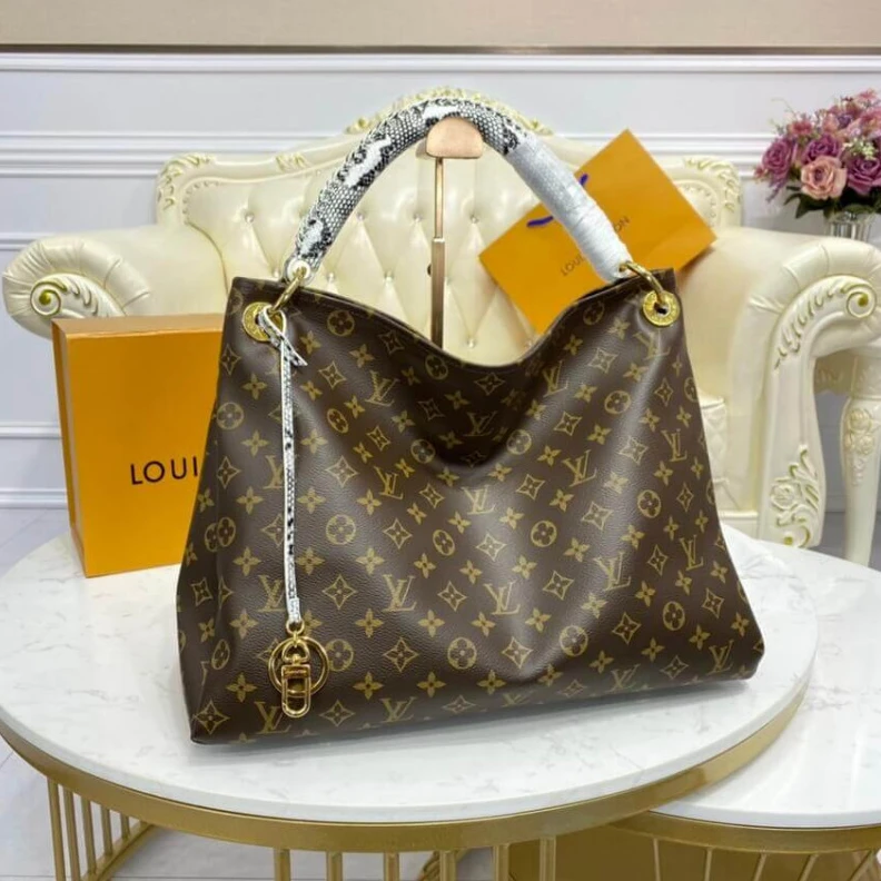 Mythick.ru 4 protect LV Monogram and Python Handle Artsy MM