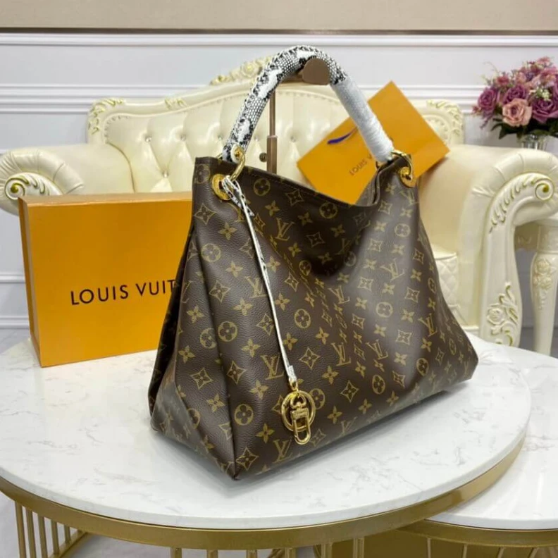 Mythick.ru 4 protect LV Monogram and Python Handle Artsy MM