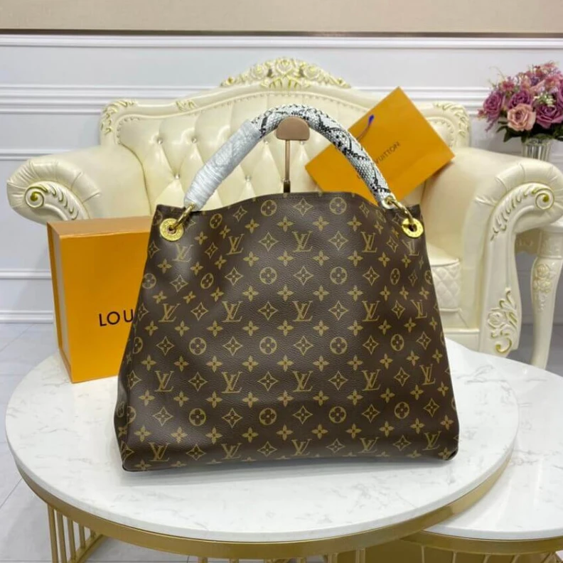 Mythick.ru 4 protect LV Monogram and Python Handle Artsy MM