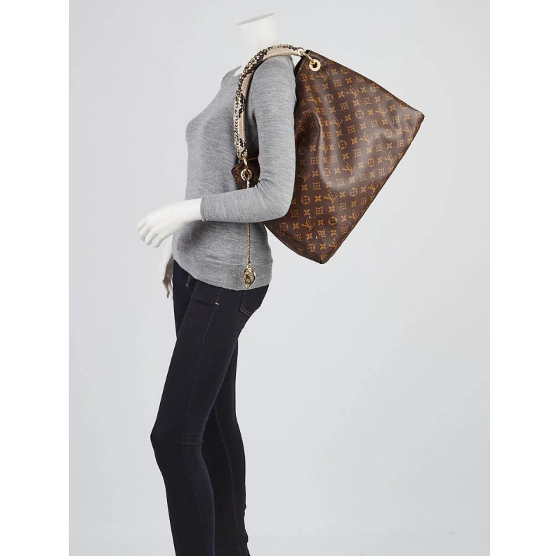Mythick.ru 4 protect LV Monogram and Python Handle Artsy MM