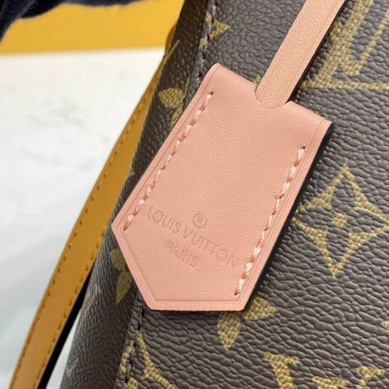 Louis vuitton locations Coquelico Louis Vuitton Montaigne BB Bag With Braided Handle Monogram