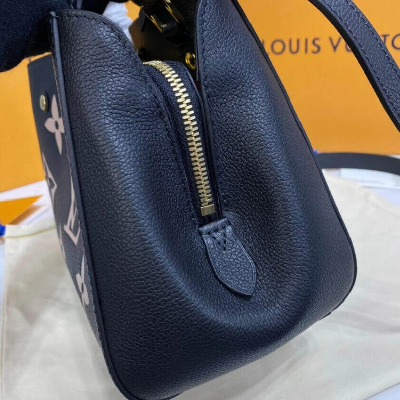 Mythick.ru The Montai Louis Vuitton Montaigne BB Black   Beige