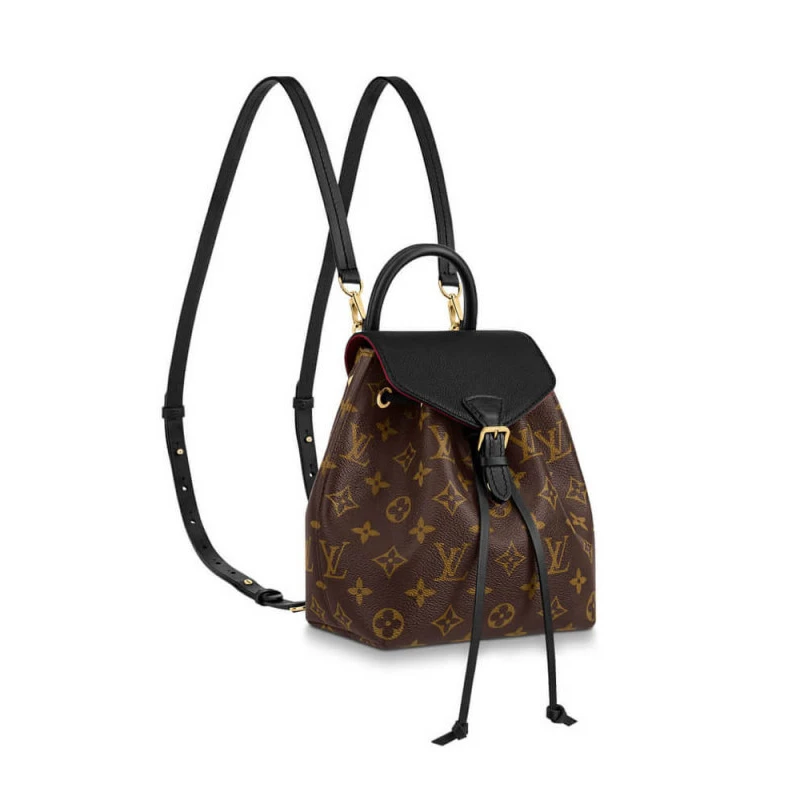 Goldcolor LV Montsouris BB Backpack Black