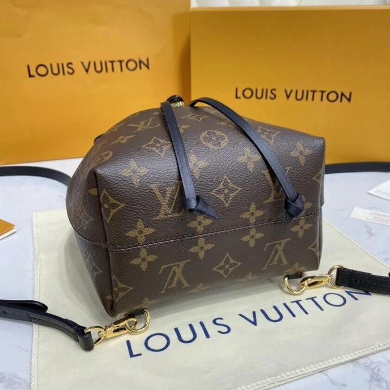 Mythick Goldcolor LV Montsouris BB Backpack Black
